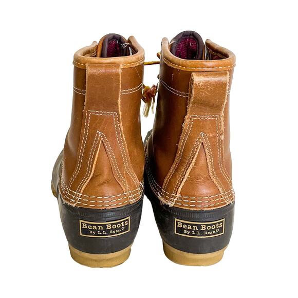 Vintage LL Bean Gore Tex Bean Boots Thinsulate Duck Womens 9 Made in USA 90s - Picture 5 of 15